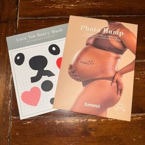 Tummii Pregnancy Belly Tattoos and Sticker Set